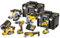 DeWalt DCK667P3T-GB LXT - Kit senza fili senza spazzole da 6 pezzi, 18 V, con 3 batterie da 5,0 Ah, caricabatterie e custodie