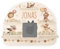 Kidsmood - Personalisiertes Tonie Regal | Wandregal Kinderzimmer für Tonie Box & Hörfiguren mit abgerundeten Ecken & Kanten | Tonie Box Regal mit Magnetplättchen als personalisierte Geschenke Kinder