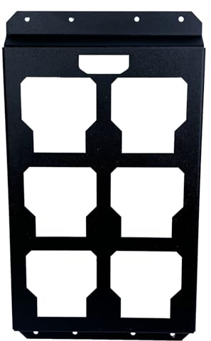 zzhanff Upgrade Integral Mounting Plate compatible with Mil-waukee Packout, Made of high-Strength Carbon Steel Material, can Withstand up to 110 Lbs of Pressure.(1Pack, Half Plate)