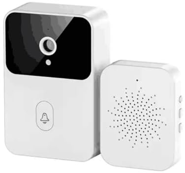 CosyCaya Tuya WiFi Timbre de Puerta Timbre de VíDeo ConversacióN Bidireccional CáMara de VisióN Timbre de Vida Inteligente Seguridad del Hogar Inteligente