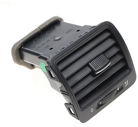 FENVY Rejilla Aire Acondicionado Coche para VW Golf 5 Jetta MK5 Rabbit 1K0819703,Reemplazo Cubierta Panel Salida Rejilla Ventilación del Aire Acondicionado Delantero,A/Right