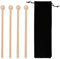 4 Stück Schlägel Und 1 Stück Aufbewahrungstasche, Percussion-Zubehör, Schlagwerkzeuge Für Musikinstrumente, Geeignet Für Xylophone, Trommeln, Glockenspiele