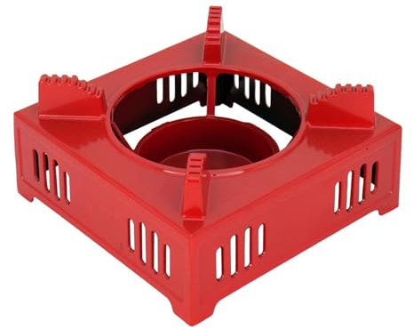 predolo Brûleur à Alcool pour extérieur, réchaud à Alcool pour Barbecue, équipement de Camping, Red M