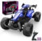 Carox Ferngesteuertes Auto,2.4 GHz 25 km/h RC Auto,1:18 Off Road Monstertruck mit Scheinwerfer und Fahrgestellbeleuchtung Crawler Truck Spielzeug