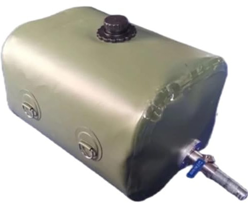 Bensinkanner 50L utomhus fällbar reservbensin- och dieseltank för bensinbehållare för terrängfordon Bränslebehållare