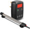 Titan Aquarium Heizung 200W, Tauchbare Aquarium Heizstab mit Wand Steckbarer Digitaler Anzeige Temperaturregler, 0℃~40℃ Einstellbar, Geeignet für 80l ~ 150l Salzwasser Süßwasser, MX-9025(200W)