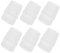ADOCARN 6 Stück Outdoor Sport Wasserflasche Sportflasche Weiches Mundstück Ersatzmundstück Für Wasserflasche Beißventildüsen Wasserflasche Beißventil Silikondüsen Weißes Kieselgel