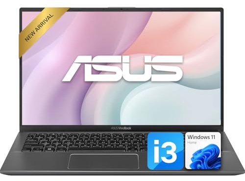 ASUS VivoBook 15.6 HD Laptop with Office 365 Trial | Intel 10th Gen i3 Processor | 8GB DDR4 RAM | 256GB PCIe SSD | HDMI | Chiclet Full-Size Keyboard with Numeric Keypad | Portable for Work & Study