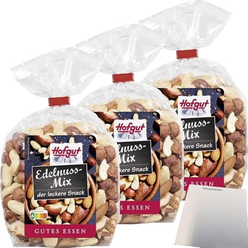 usy Bundle für Hofgut Edel-Nuss-Mix (400g Beutel) + usy Black