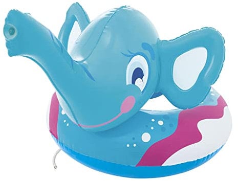 Bestway 36116 - Flotador Hinchable Infantil Elefante con Pulverizador 69x61 cm