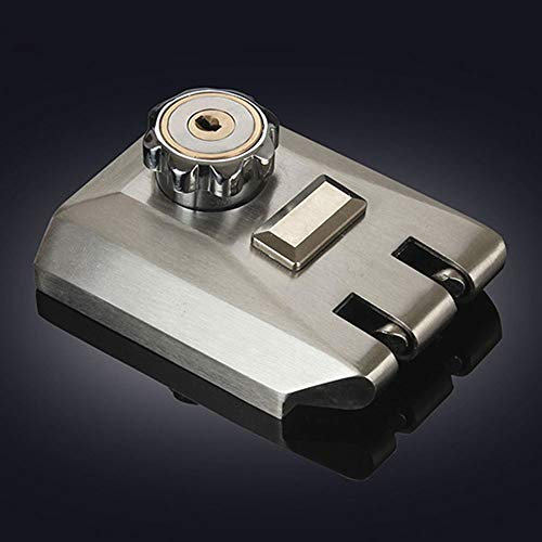 Cerradura de puerta externa de puerta de noche con 6 llaves