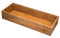 Range Posate in bambù naturale, organizer per cassetti da cucina, resistente, durevole, ecologico (38 x 15 x 7 cm)