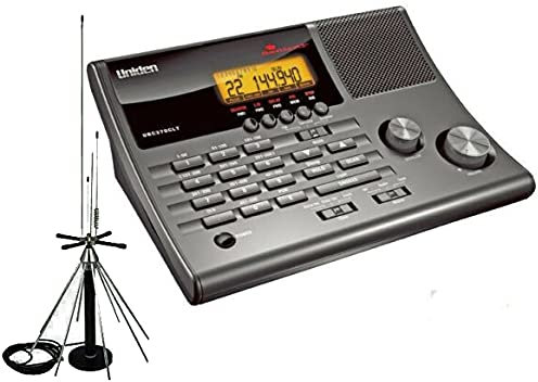 UBC370CLT Base Radio + Moonraker SkyScan Desk Home Antenna. Receives Air Band, Marine, UK Mosque, Ham FM Radio, VHF low/high, Service Channels, UHF, 800MHz Bands, 25-960MHz (gaps), Electric UK Package