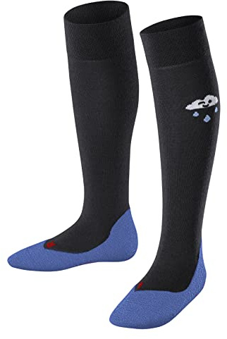 FALKE Unisex Kinder Active Rainboot Kniestrümpfe atmungsaktive schnelltrocknende klimaregulierende geruchshemmende Wolle Lyocell verstärkt dick gegen Schweiß für Gummistiefel 1 Paar | aus feuchtigkeitsregulierendem Funktionsmaterial