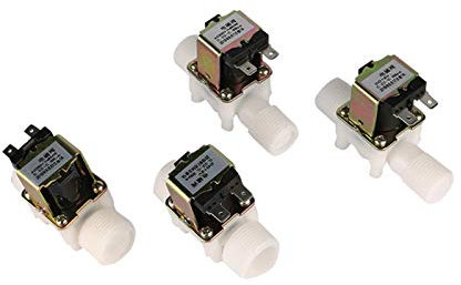 1/23/4 Außengewinde Magnetventil 220V AC / 12V DC-Magnet-Wassersteuerventil Pneumatische Druckregler Swotzeug Tropffreies Verbindungswasserventil (Specification : 1/2, Voltage : 220V)
