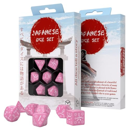 Q-Workshop Japanese Dice Set: Sweet Spring Memory (7)