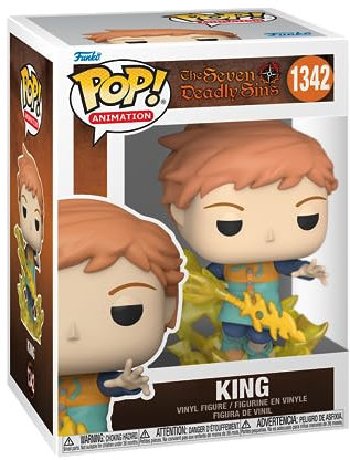 Funko Pop! Animation: Seven Deadly Sins - King - Figurine en Vinyle à Collectionner - Idée de Cadeau - Produits Officiels - Jouets pour Les Enfants et Adultes - Anime Fans