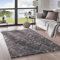 Taracarpet Teppich Supersoft Kurzflor-Teppich Valetta Marmor Blitz modern marmoriert waschbar für Wohnzimmer Schlafzimmer Jugendzimmer Badezimmer aus Polyester anthrazit 240x340 cm