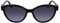 Karl Lagerfeld Women's KL6099S Sunglasses, Black, Einheitsgröße