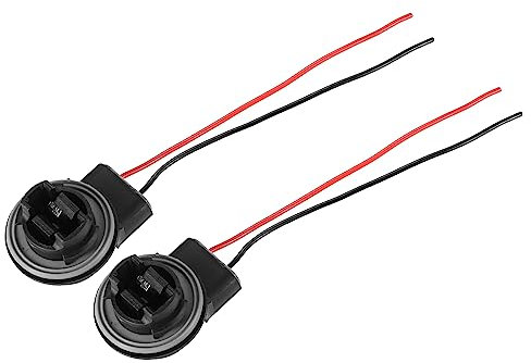 A ABSOPRO 3156 Bombilla Casquillo Arnés Cable para Luces Señal LED (Juego de 2)