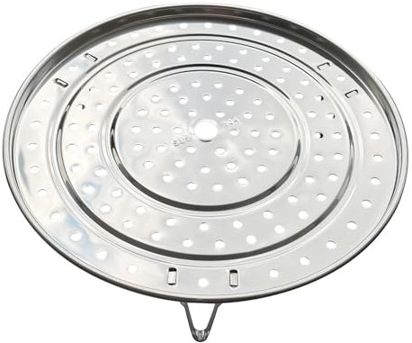 Estante para vaporera, 30 cm, patas extraíbles de acero inoxidable 304, multifunción, soporte para ollas de vapor