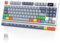 VGN GAMEPOWER RK86PRO Gasket Teclado Mecanico Gaming, 75% Apex Pro TKL Teclado Inalambrico RGB (2.4GHz/Bluetooth/USB-C) con Pantalla TFT a Color, Perilla, Hot Swap Interruptores Lineales, QWERTY US