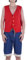 CoolChange Monkey D. Luffy Costume | Real Film Fancy Dress | Vest & Trousers | Size: XL