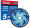 LSHUZIYU, 150mm 60T, Thin Kerf 1.5mm. Centre hole 20mm with 15.88mm Washer. Wood Cutting Circular Saw Blade, For Cordless Saw.