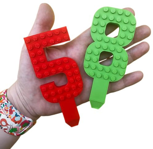 Made Happy Number Cake Topper | Birthday Cake Toppers & Happy Birthday Decorations | Cake Toppers For Boys & Birthday Cake Decorations | Happy Birthday Cupcake Toppers & Cake Decorations
