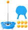 Rebound Tischtennis Trainer | Saugnäpfe Tischtennis Trainingsgerät Tischtennis Trainingsgeräte | Weichschaft Tischtennis Trainingsset Sucker Pong Ball Trainer für Heimschule