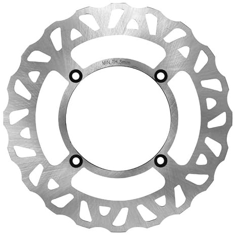 cyclingcolors Bremsscheibe Motorrad Roller Moped kompatibel mit beta rr 50 125 hinten Außendurchmesser 220mm Innendurchmesser 100mm 4 Löcher