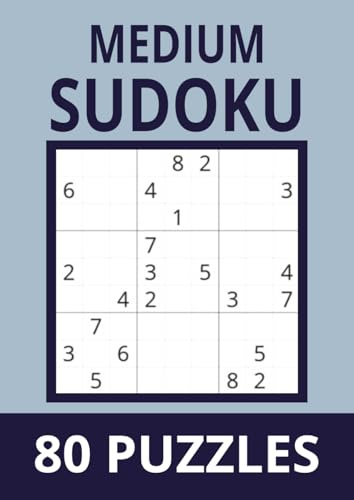 Sudoku Step-Up: 80 Medium Puzzles for Confident Solvers: Gentle Brain Workout in Large A4 Format (Sudoku Series: Relax, Step-Up, and Master Your Skills)
