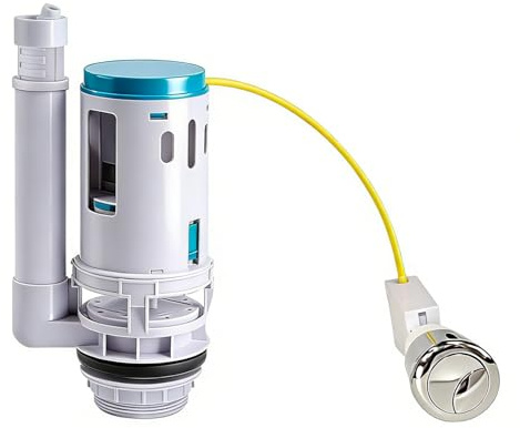 SIGANDG Double Button Remote Control Split Drain Valve, Toilet Drain Valve,Toilet Flush System Replacement, Toilet Tank Accessories Replacement Parts