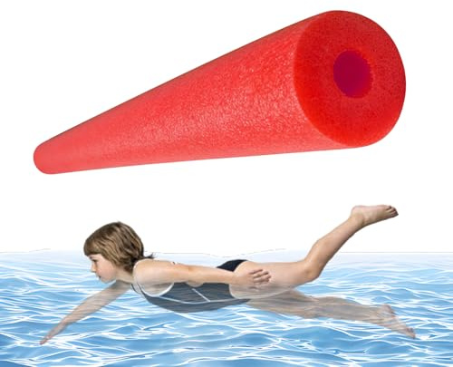 Noodles flottants pour Piscine,Mousse Souple Flottante Creuse colorée | Aide à la flottaison Frites de Natation,pour activités créatives Anniversaires Sports Nautiques été