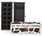 Urbanity Nail Polish Art Glitter Pot Manicure Brush Tool Beauty Case Box Giraffe