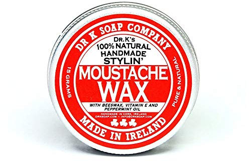 DR K Soap Company Moustache Wax 15g,