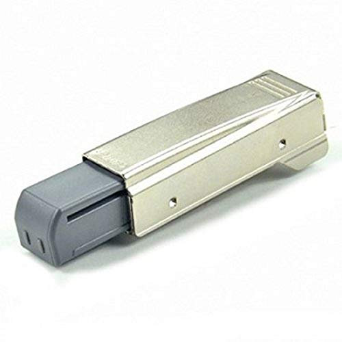 Blum Blumotion recto brazo full Overlay Bisagra para puertas, acabado en níquel, Pack of 50, 50