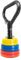 Strength Shop Beladbarer Kettlebell-Griff - für Scheiben mit olympischer Lochung (50/51mm) - 1.7kg Edelstahl verstellbar Handle