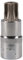 T70 x 55mm 1/2 Torx étoile embase mâle T-Star Steel Cr-V AU640