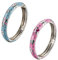 UJOY Damen Metalllegierung Grüne Emaille Armreif für Frauen, handgemachtes Blumenarmband für Damen, Kupfer Gold Modeschmuck 2 Stück grüne Armbänder für Frauen schöne Emaille Schmuck