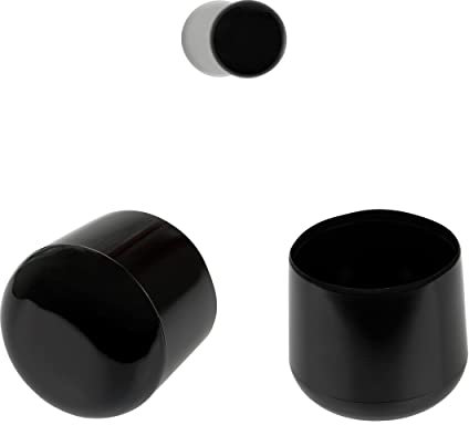 10 Stück Kunststoff Schutzkappen für Stuhlbeine, Tischbeine, Möbel, Zaunpfosten, Holzpfosten, Verschiedene Größen, Möbelgleiter, Stuhlbeinschoner, Stuhlbeinkappe (Für Rohraußen-Ø: 49-50mm)