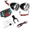 Qiilu Motorrad MP3, wasserdichter Motorrad-BT-MP3-Player Audio-Stereo-Lautsprechersystem USB-TF-Kartenträger