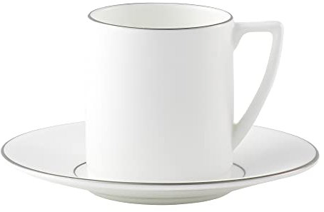 Wedgwood Jasper Conran at Platinum - Tazza da caffè con piattino