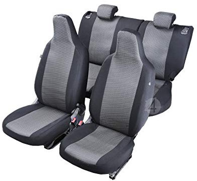 Sitzbezüge passgenau Hero geeignet für C1, Toyota Aygo II, Peugeot 108 Bj. ab 2014 - EIN Set ideal angepasst