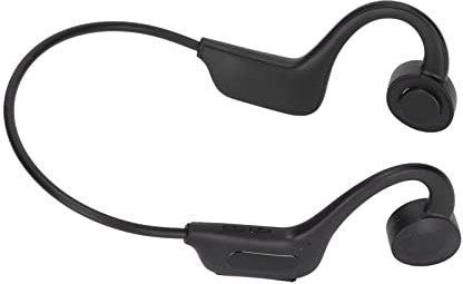 Open-Ear-Kopfhörer, Kabellose Bluetooth-Kopfhörer Q33 Air Conduction Over-Ear-Kopfhörer Stilvolle Sportkopfhörer Zum Wandern, Fahren, Laufen, Radfahren, mit Tf-Kartenspeicher, Bluetooth(Schwarz)