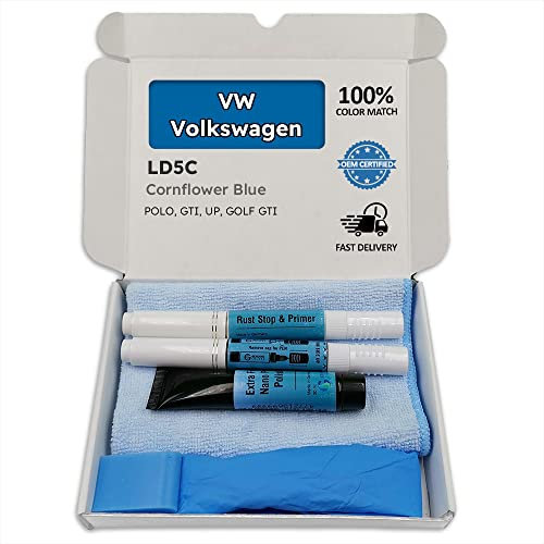 Genuine Colors Lackstift CORNFLOWER BLUE LD5C für VW Volkswagen Blau POLO GTI UP GOLF