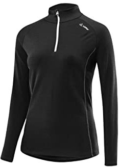 Löffler Damen Transtex Merino Longsleeve, black, 38