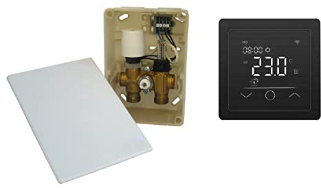 HoWaTech E-Regelbox WLAN Touch (sw) | elektrische Temperaturbegrenzung Wasser Fußbodenheizung