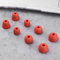 8 PCS Silikon-Ohrstöpsel für beats Flex/Beats X/Beats Pro Kopfhörer Ohrkappen Ohrpolster Ersatz Soft Ear Plug EarBuds Zubehör (rot)