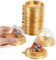 50pcs Individual Mini Small Dessert Cake Box Container Transparent Egg Yolk Pastry Baking Packaging Boxes Wedding Party Supplies